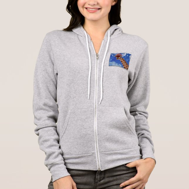 Adorable “Missy Giraffe” Hoodie (Front)