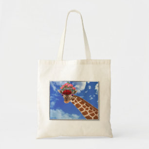 Adorable “Missy Giraffe” Tote Bag