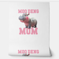 Adorable MOO DENG MOM Baby Hippo Mama Cutest Princ