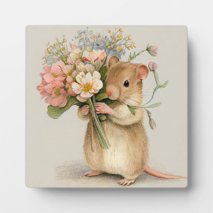 Adorable Mouse Plaque
