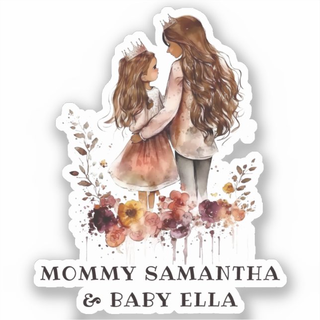 Adorable Mum and Daughter Bond (10) (Front)