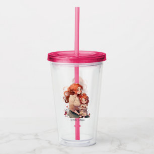 Adorable Mum and Daughter Bond (13) Acrylic Tumbler