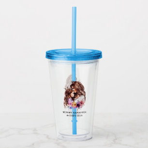 Adorable Mum and Daughter Bond (8) Acrylic Tumbler