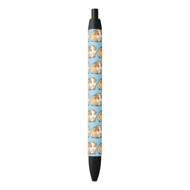 adorable new guinea pig pattern black ink pen (Front Vertical)