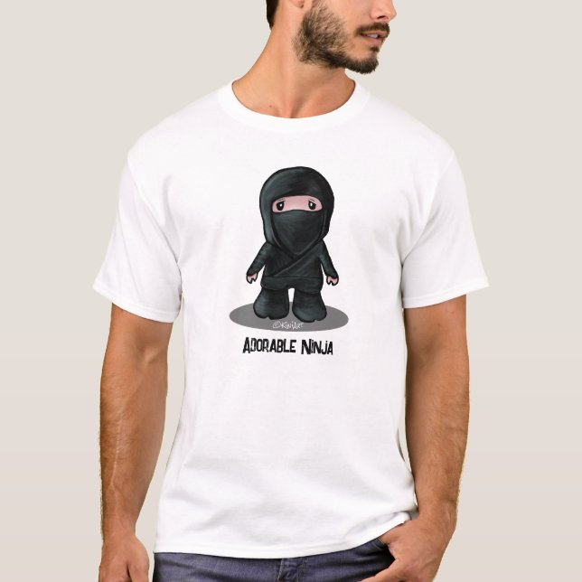 Adorable Ninja KiniArt T-Shirt (Front)