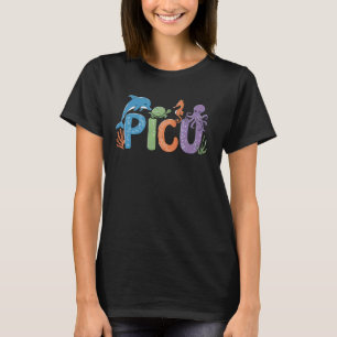 Adorable Ocean Friends PICU Nurse Paediatrician Gi T-Shirt