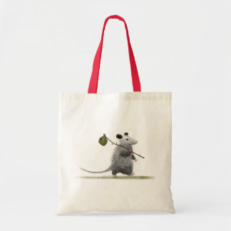 Adorable Opossum Hobo Tote Bag