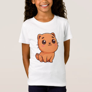 Adorable Orange Kitten T-Shirt