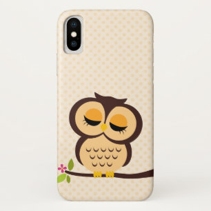 Adorable Orange Owl Case-Mate iPhone Case