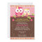 Adorable Owls Baby Shower Birthday Invitation