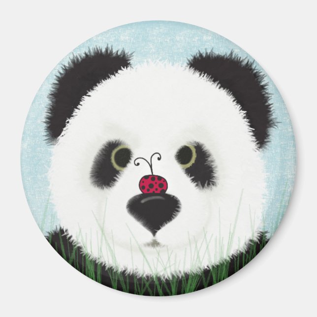 Adorable Panda Bear Magnet (Front)