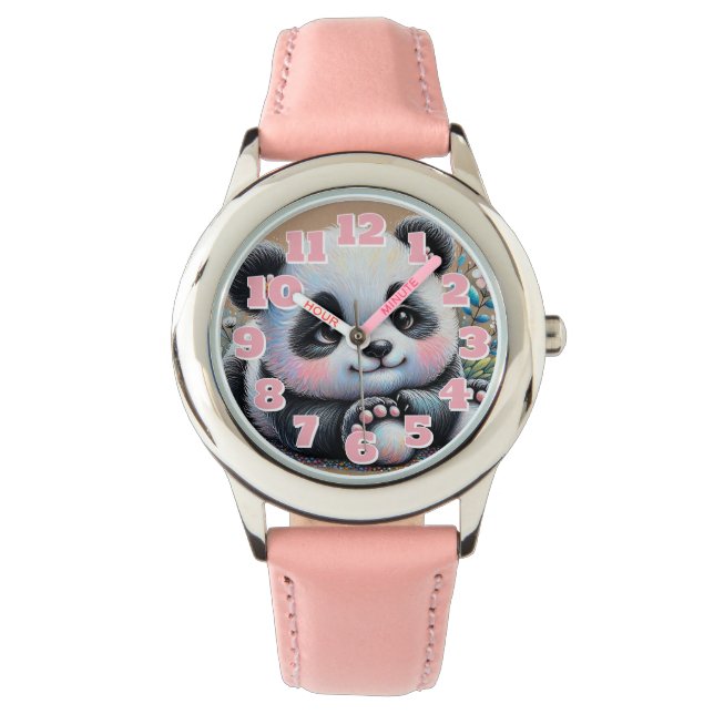Adorable Panda Children's Watch (Front)