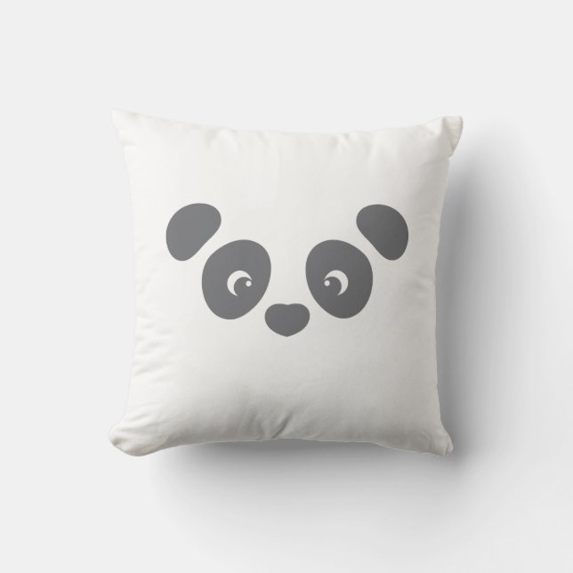 Adorable Panda Face  Cushion (Front)