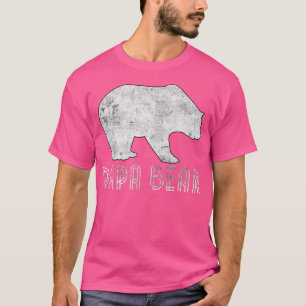 Adorable Papa Bear Grizzly Animal Family Matching T-Shirt