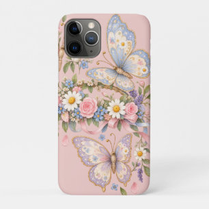 Adorable Pastel Butterfly Art Case-Mate iPhone Case