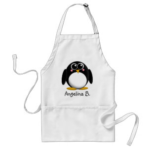 Adorable Penguin Personalised Apron