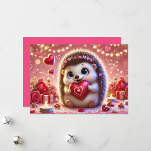 Adorable Personalised Valentine’s Day Card 