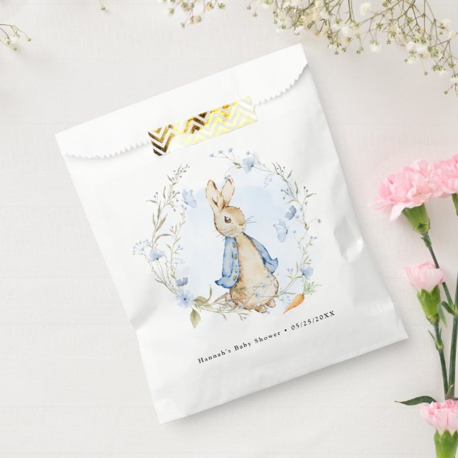 Adorable Peter Rabbit Blue Favour Bags (Sealed)