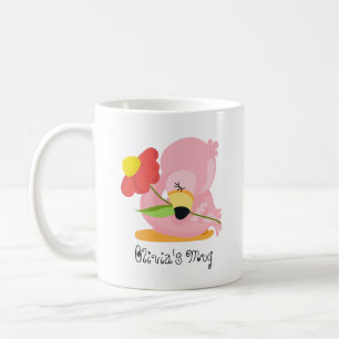 Adorable Pink Baby Flamingo Mug For Children