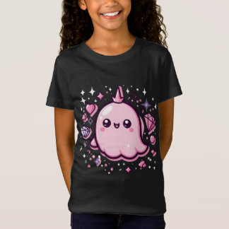 Adorable Pink Coquette Ghost T-Shirt – Sweetly Spo