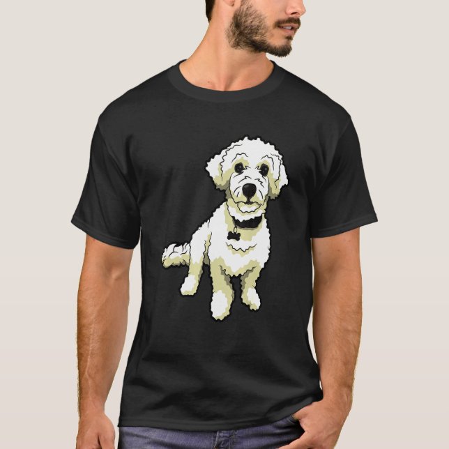 Adorable Poodle T-Shirt (Front)