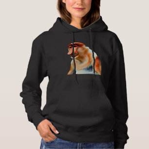 Adorable Proboscis Monkey Hoodie