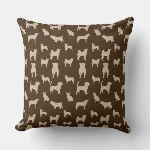 Adorable puppies Print Pattern Cushion