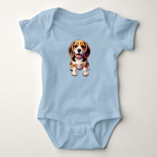 Adorable Puppy Baby – Cute and Cosy Design Bodysuit