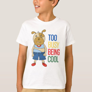 Adorable Puppy Cartoon Cute Dog Toddlers T-Shirt