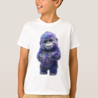 Adorable Purple Cosmic Gorilla Kids