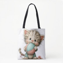 ADORABLE QUIRKY SUMMER THEMED KITTEN