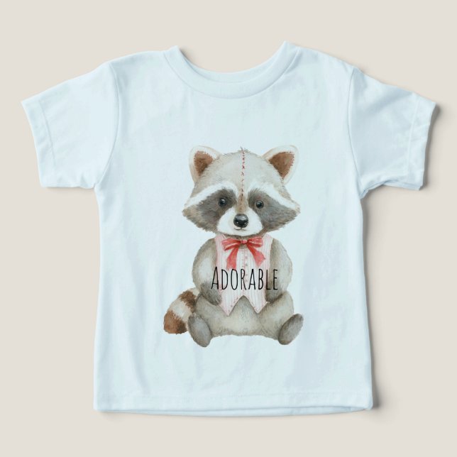 Adorable Raccoon Animal (Design Front)