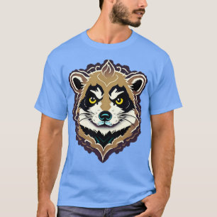 Adorable Racoon Comic Cameo 6 T-Shirt