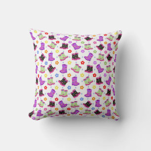 Adorable Rain Boots Pillow