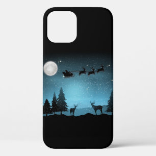 Adorable Reindeer At Night iPhone 12 Pro Case