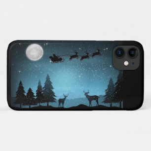Adorable Reindeer At Night Case-Mate iPhone Case