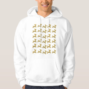 Adorable Reindeer Ugly Christmas Merry Christmas Hoodie