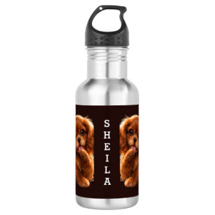 Adorable Ruby Cavalier Spaniel 532 Ml Water Bottle