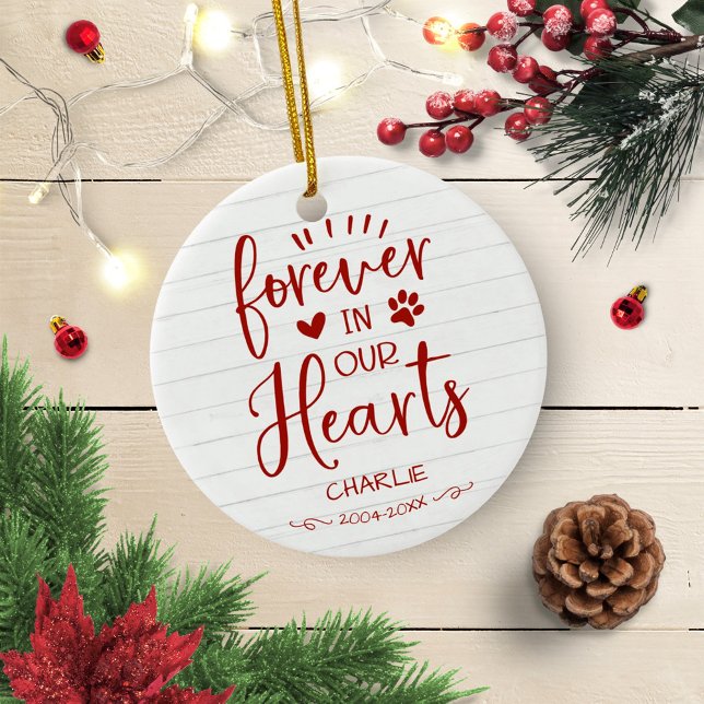 Adorable Rustic Farmhouse Pet Memorial Ceramic Tree Decoration (Creator Uploaded)