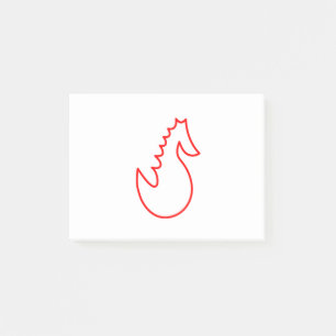 Adorable Searhorse Post-it Notes