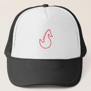 Adorable Searhorse Trucker Hat