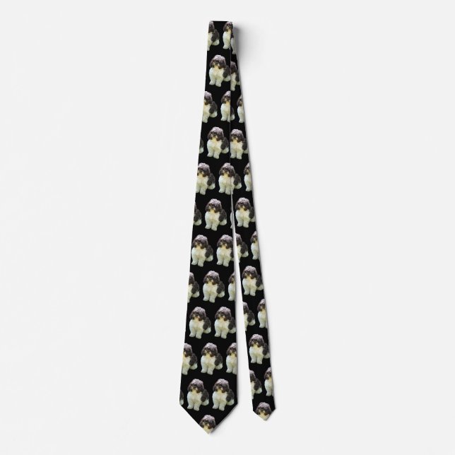 Adorable Shih Tzu Puppy Tie (Front)