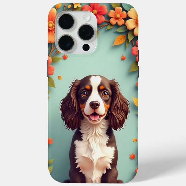 Adorable sitting dog Case-Mate iPhone case (Back)