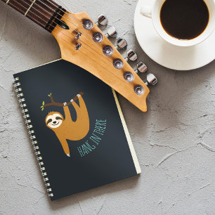 Adorable Sloth "Hang in There" Planner