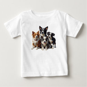 Adorable Small Dogs Baby T-Shirt