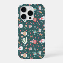Adorable Snowman Christmas Pattern