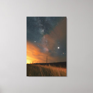 Adorable Space Canvas Print