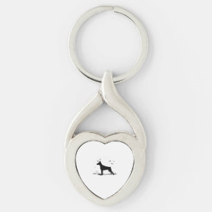 Adorable Spooky Golden Retriever Ghost Classic T-S Key Ring