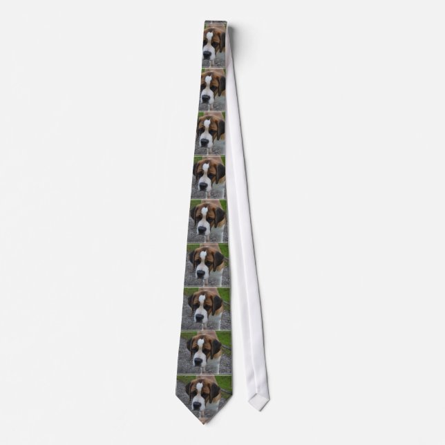 Adorable St Bernard Tie (Front)