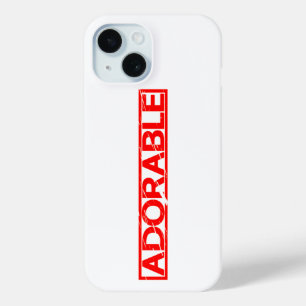 Adorable Stamp iPhone 15 Case